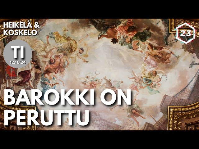 Barokkimusiikki soikoon | Heikelä & Koskelo 23 minuuttia | 1022