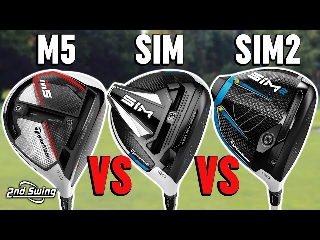 TaylorMade Driver Comparison | SIM2 vs. SIM vs. M5