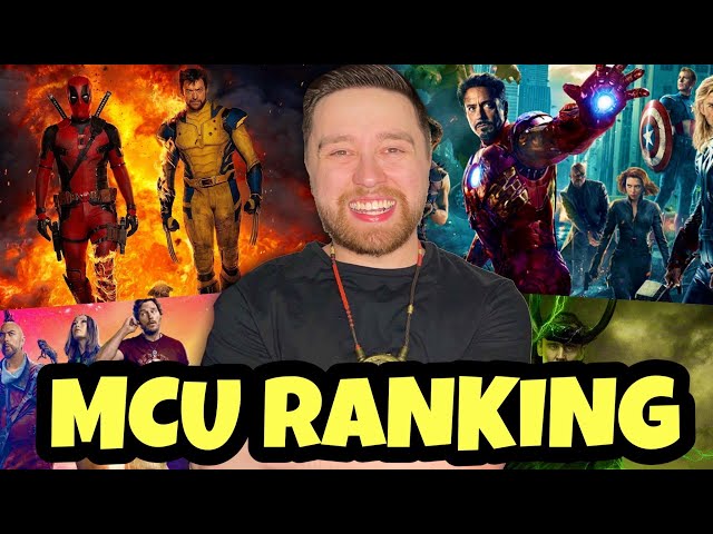 All 47 MCU Movies and Shows Ranked | Deadpool & Wolverine