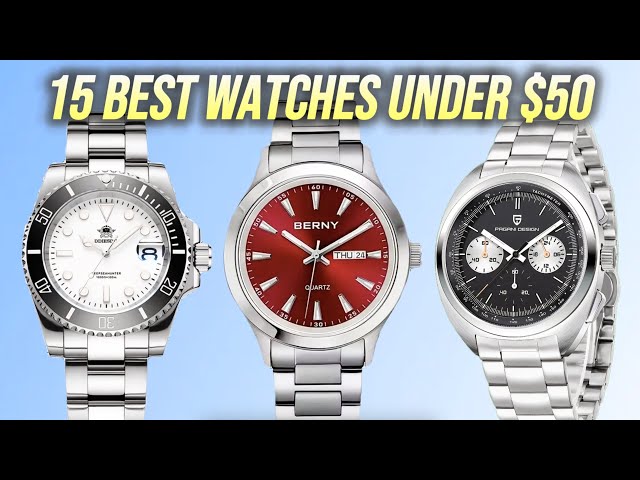 15 BEST AliExpress Watches Under $50 in 2024