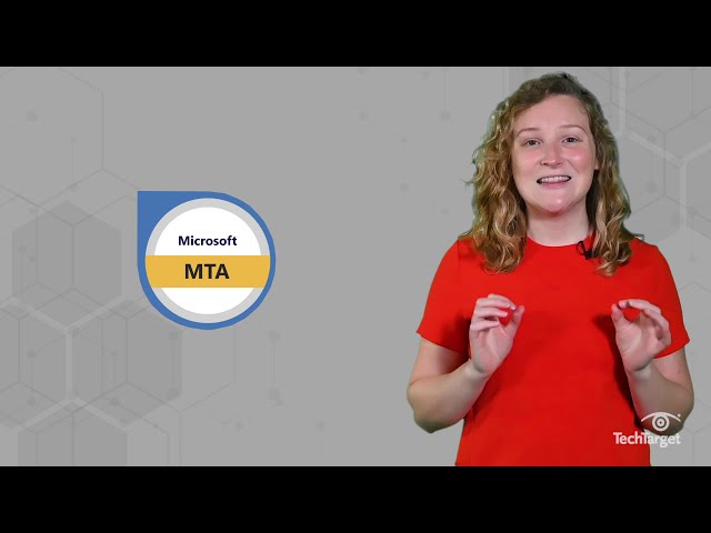 What is a Microsoft Technology Associate (MTA) Certification?