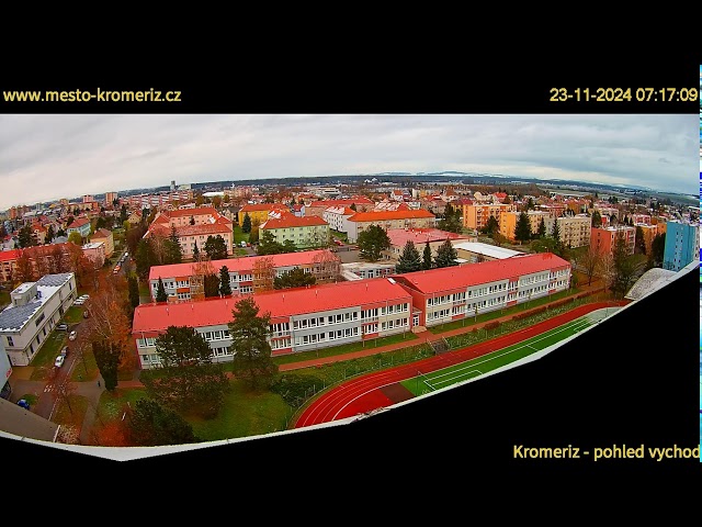 Kroměříž - pohled východ