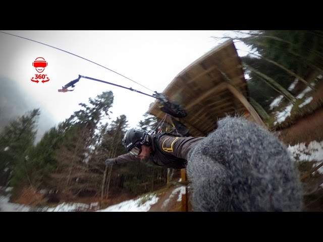 360 degree flight with the Fantasticable at Bol d'Air La Bresse | #MassifdesVosges