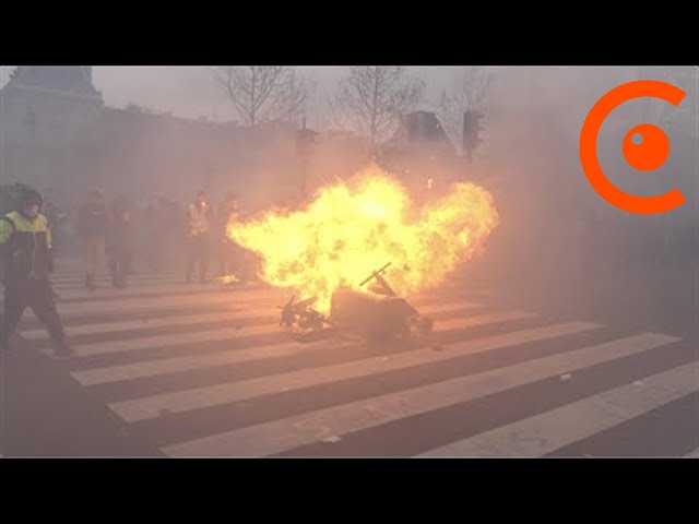 Gilets jaunes Acte 12 : la manifestation des blessés dégénère (2 février 2019, Paris)