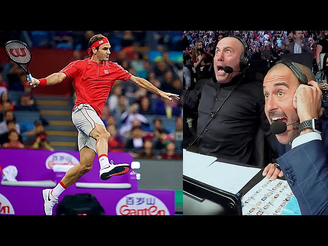 When Roger Federer Makes Commentators LOSE their MIND!