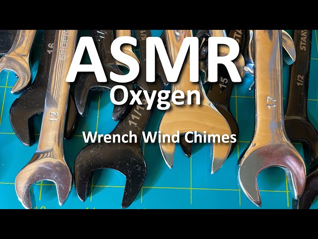 ASMR Wrench Wind Chimes | Wrench Clinking & Jingling Sounds | No Talking