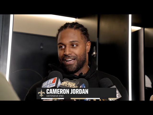 Cam Jordan on Saints Defense, Run Stopping | Saints-Browns Postgame | 2024 NFL Week 11