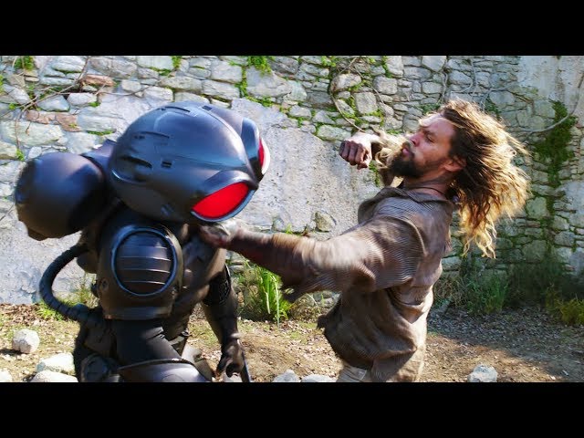 Aquaman vs Black Manta. Sicily | Aquaman [4k, HDR]