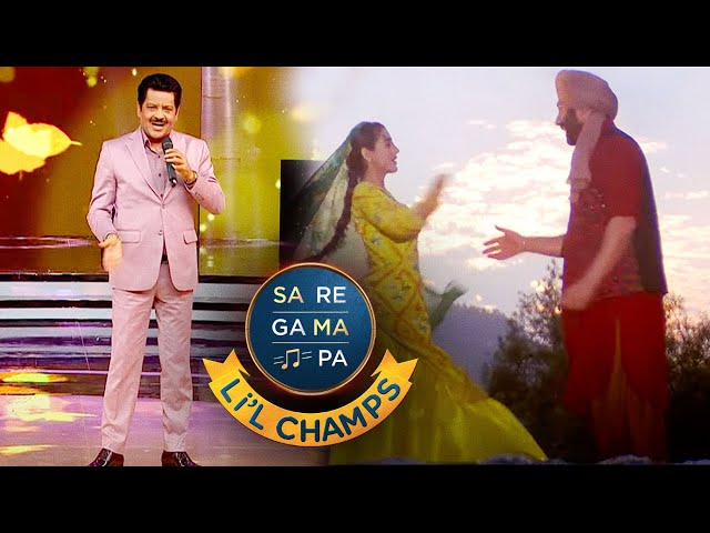 Sa Re Ga Ma Pa 2023 | Udit N's Stellar Performance On The ICONIC Udja Kale Kawan From Gadar | Zee Tv