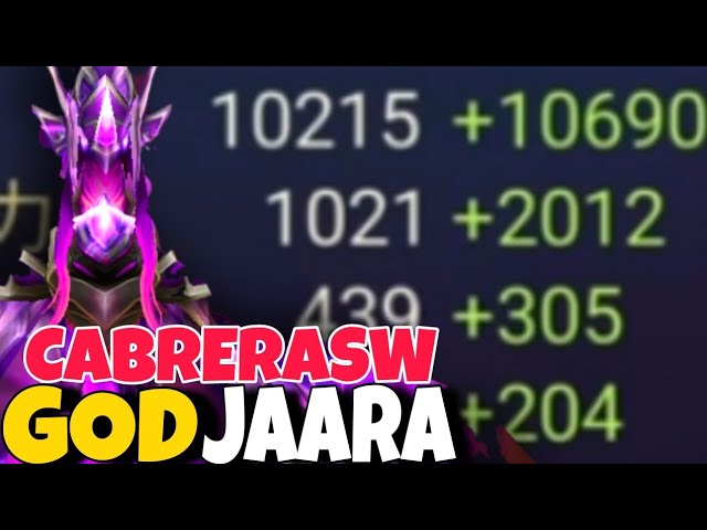 Cabrera's BRUTAL Jaara is Unstoppable! - Summoners War