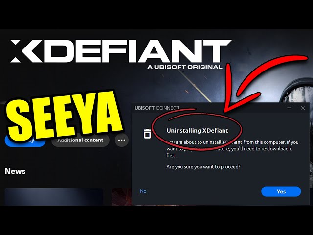 Ubisoft stopped paying me. The XDefiant experiment is over...