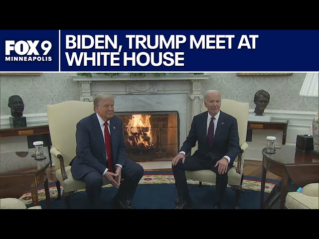 Biden, Trump meet for transition talks [FULL COMMENTS]