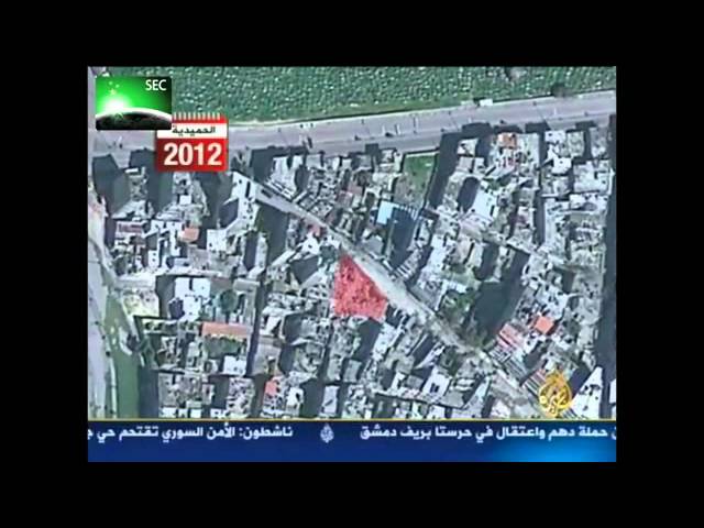 Aljazeera report: Satellites disclose al-Assad lies about Homs