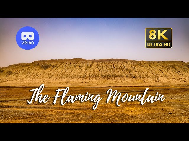 【VR180】Travel China: The Flaming Mountain 火焰山 | Hottest place in China | Xinjiang