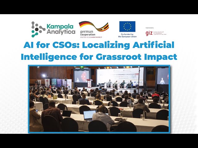 Day 2: AI for CSOs: Localizing Artificial Intelligence for Grassroots Impact