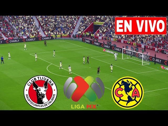 🔴[EN VIVO] Tijuana vs CF América| Semifinal Liga MX Apertura 2024| Partido Completo