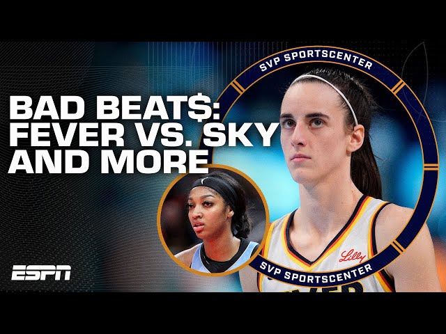 Indiana Fever vs. Chicago Sky produces HORRENDOUS beat 😬 | Bad Beat$ | SC with SVP