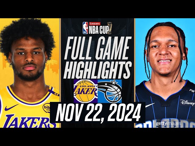 LAKERS vs MAGIC FULL GAME HIGHLIGHTS | November 22, 2024 | NBA Full Game Highlights Today 2K25