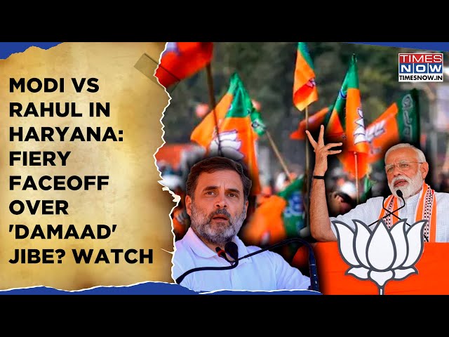 Rahul Gandhi Vs PM Modi In Haryana: Fierce Faceoff Before BJP, Congress Poll Battle| Vadra Wades In?