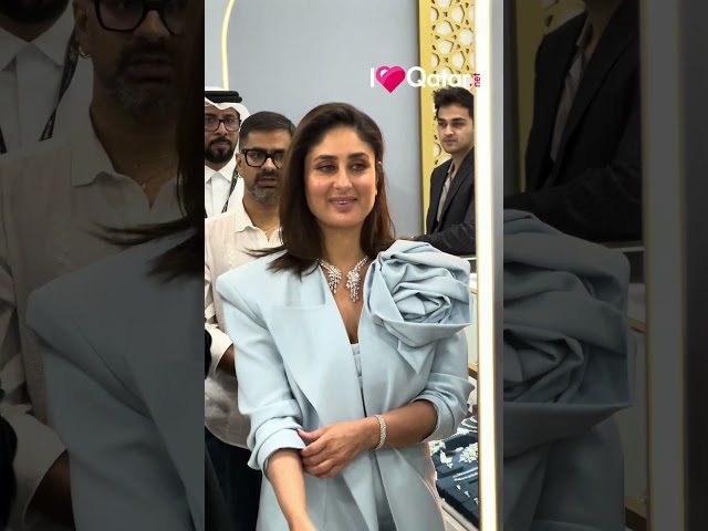 Kareena Kapoor Khan at Doha Jewellery & Watches Exhibition 2024