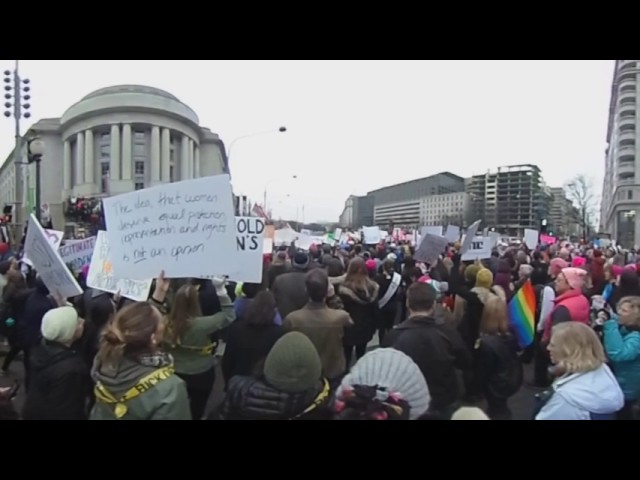 360°: Women's March on Washington