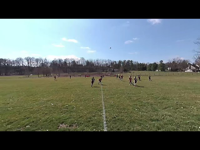 PASC U11 Red Dragons vs Radnor Samba - 1st Half - VR180