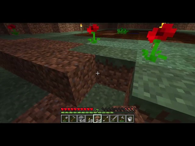 Minecraft 1 8 เอาชีวิตรอดep3 สร้างบ้าน