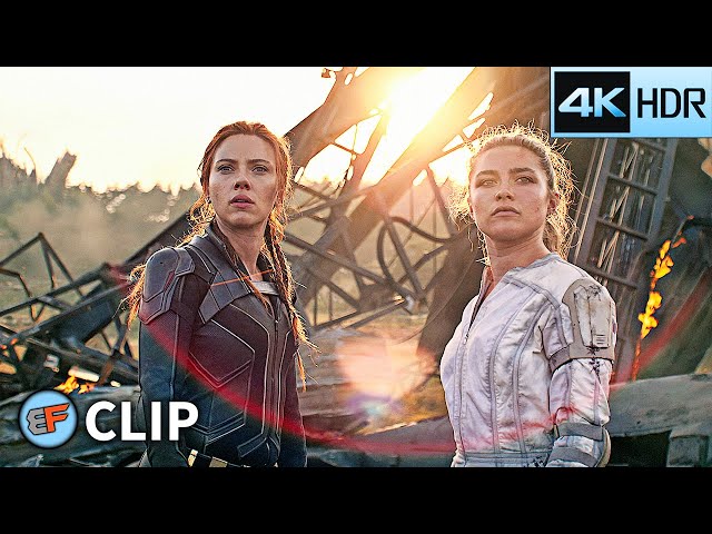 Natasha & Yelena - The Last Goodbye Scene | Black Widow (2021) IMAX 4K HDR Movie Clip