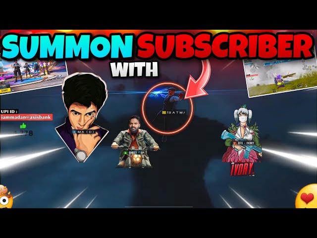 Summon Subscriber #bgmi  #bgmilive  #madanop  #madan  #bts