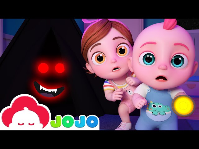 Monster in the Dark Song | Baby JoJo Nursery Rhymes & Kids Songs