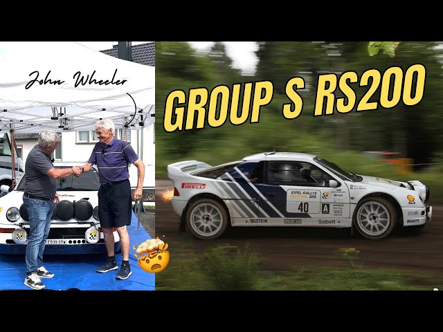 Nicky walks around the ONLY Ford RS200 Group S owned by Ford Motorsport Chief Engineer John Wheeler