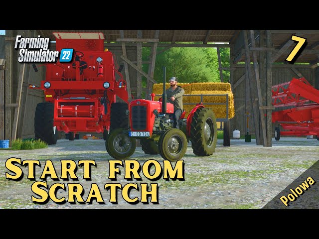 FINALLY HARVEST TIME | Starting from Scratch |  Polowa FS22 - Ep 7