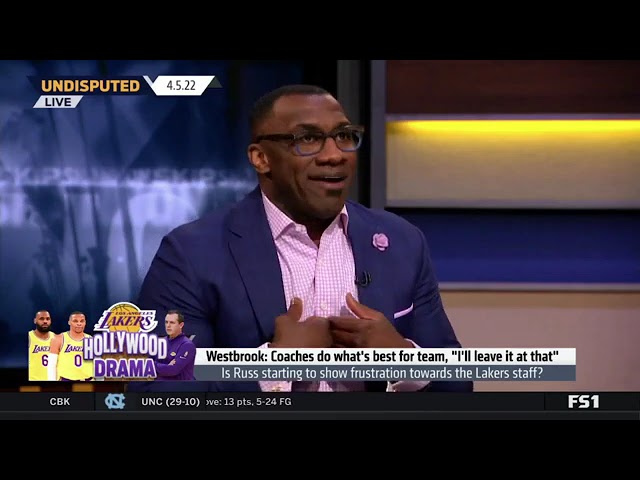 Shannon Sharpe has a problem with Westbrick taking shots at coaching staff