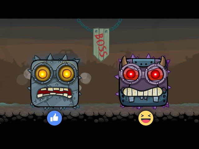 Red Ball 4 | Red Ball Evil Vs Zombie Boss In Factory Halloween Day