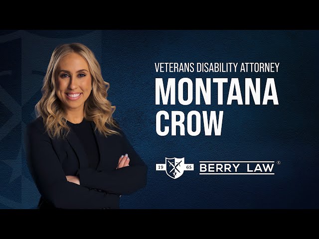 Why Join Berry Law? Making a Difference in Veterans' Lives