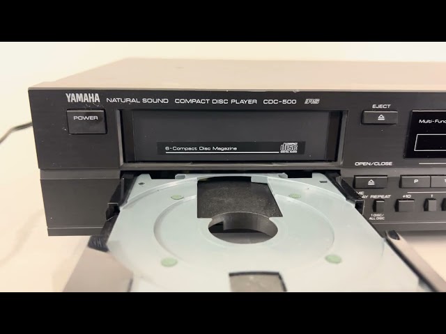 Yamaha CDC-500 Natural Sound Compact Disc CD Player RS - For Parts