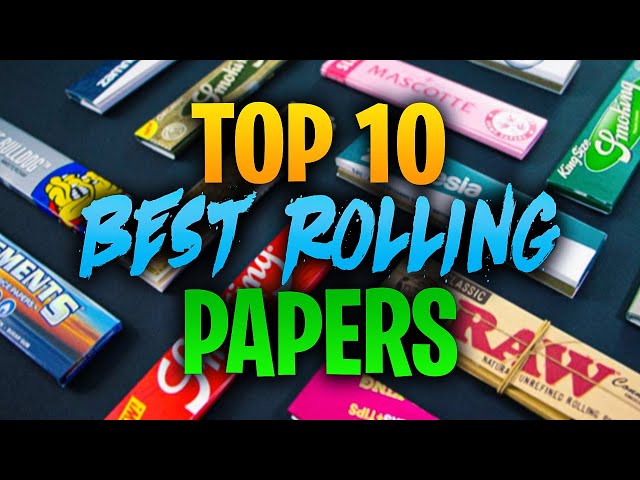 The Top 10 best rolling papers