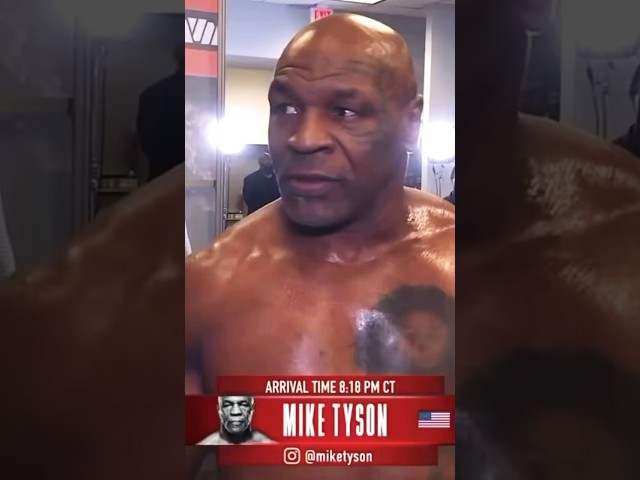 Wild Mike Tyson Pre-Fight Interview for Paul vs Tyson on Netflix #miketyson  #tysonvspaul #boxing