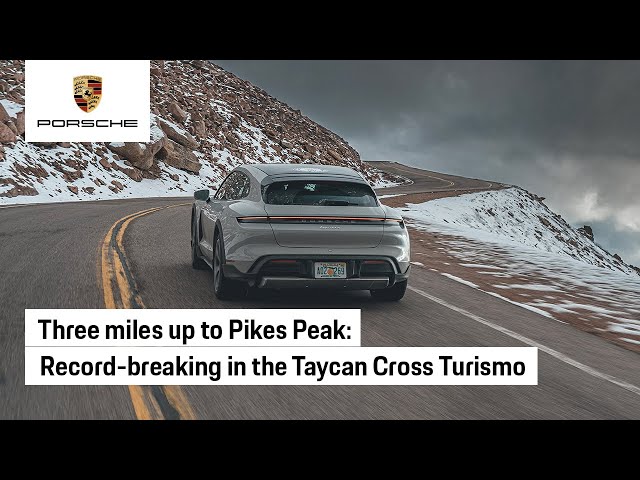 Journey to Pikes Peak: Guinness World Record set in Taycan Cross Turismo