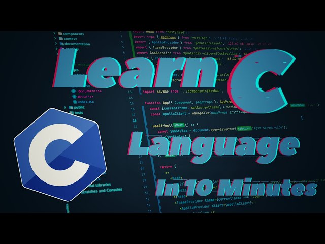 Learn C Language In 10 Minutes!! C Language Tutorial