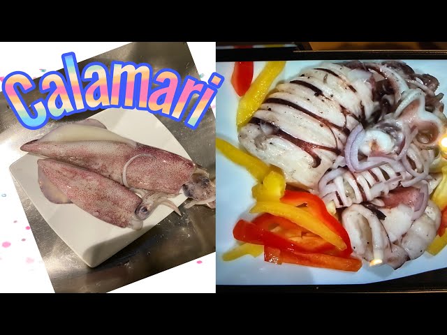 Nor cooks cooking//calamari/tasty food for everymood#asmr#mood#foodlover#calamari