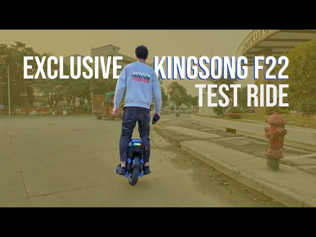 KingSong F22 Exclusive Test Ride!