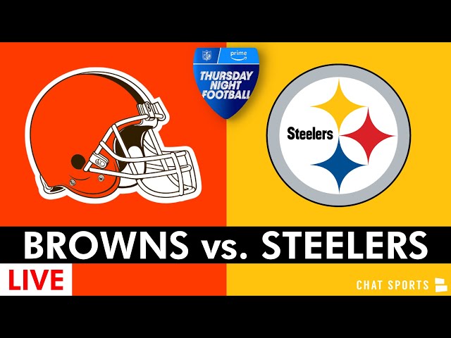 Browns vs Steelers Live Streaming Scoreboard, Play-By-Play, Highlights | NFL Week 12 On Amazon Prime