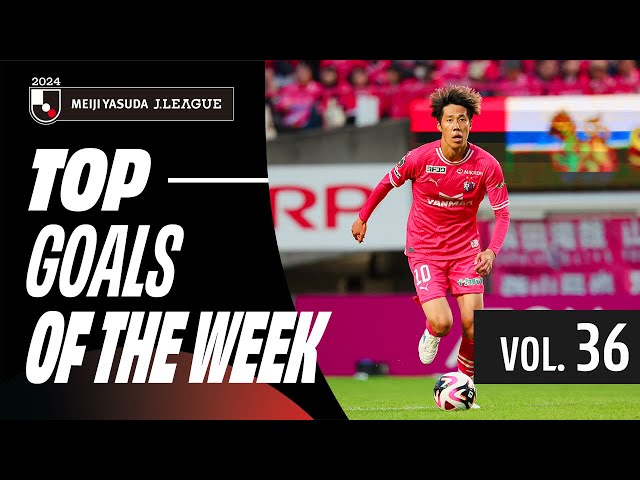 Dazzling Solo Effort! | 2024 J.LEAGUE Top Goals | Vol. 36