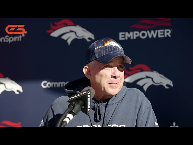 SEAN PAYTON | DENVER BRONCOS PRACTICE | November 15, 2024