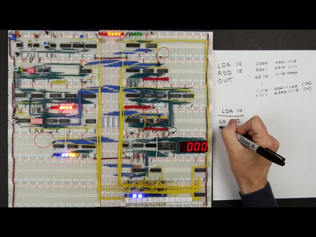 8-bit CPU control logic: Part 1