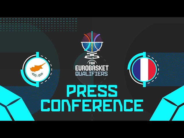 Cyprus v France - Press Conference | FIBA EuroBasket 2025 Qualifiers