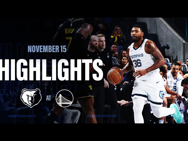 Memphis Grizzlies Highlights vs Golden State Warriors