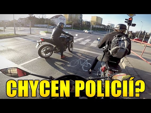 MOTOVLOG - CHYCEN POLICIÍ BEZ ŘIDIČÁKU!