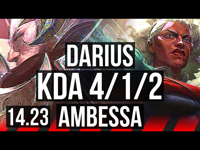 DARIUS vs AMBESSA (TOP) | 4/1/2 | KR Master | 14.23